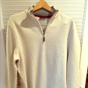 Men’s half zip sweater